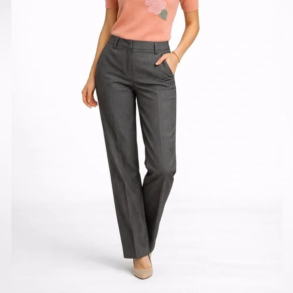 Ricki's Black Straight Leg Women's Pants - Picture 1 of 3